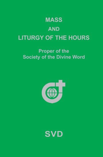 MASS LITURGY OF THE HOURS - SVD-Curia