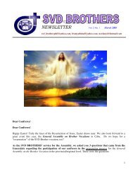 NEWSLETTER - SVD-Curia