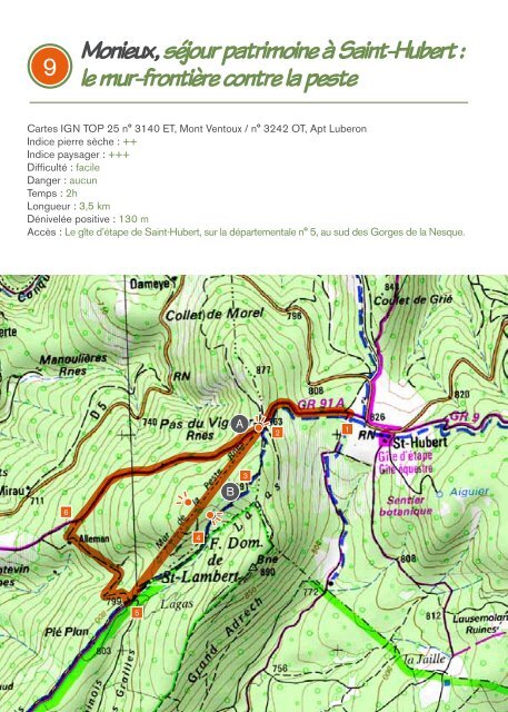 Balades dans les sites et paysages de la pierre sÃ¨che Dix ... - L'apare