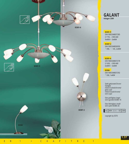 ESTO lighting - art JGS