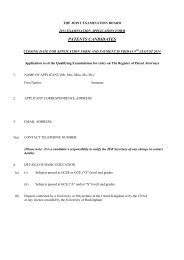 2013 Patent Examination Application Form - The Joint Examination ...