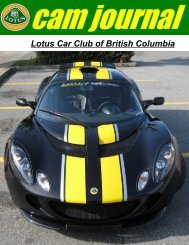 Volume 29, Issue 03 May-Jun - Lotus Car Club of British Columbia