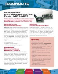 Econolite Autoscope Solo Communications Interface Panels - ACIP1 ...