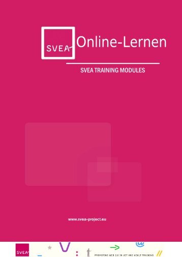 Lerneinheit 1: Eine EinfÃ¼hrung in das Online-Lernen - SVEA