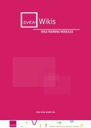 Wikis for Teachers - SVEA