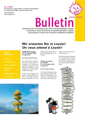 Bulletin Nr. 4 - SVEHK