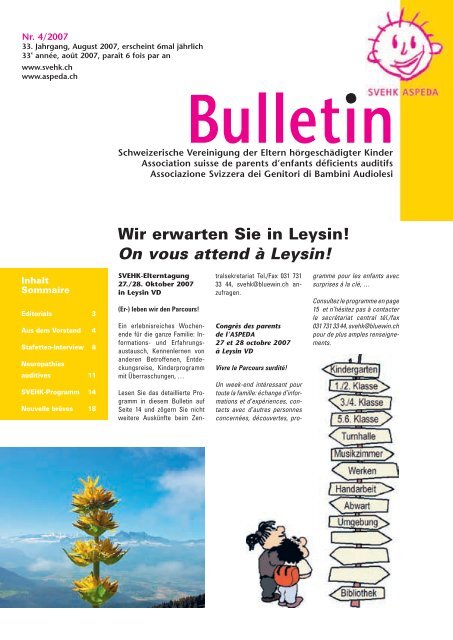 Bulletin Nr. 4 - SVEHK