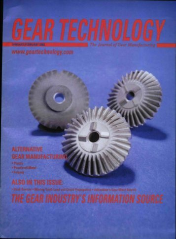 Download PDF - Gear Technology magazine