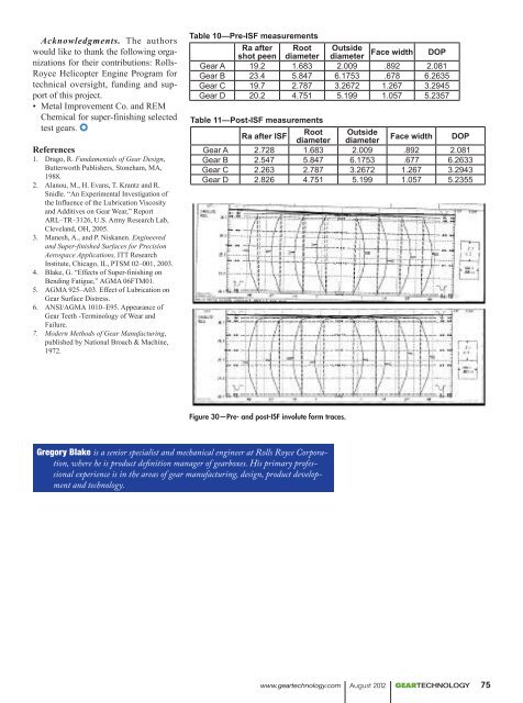 Download the August 2012 Issue in PDF format - Gear Technology ...