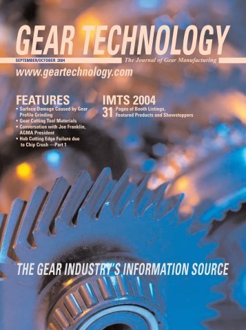 Download the September/October 2004 Issue in PDF format - Gear ...