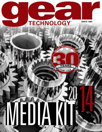 Media Kit - Gear Technology magazine