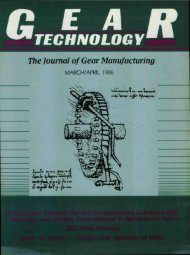 Download PDF - Gear Technology magazine