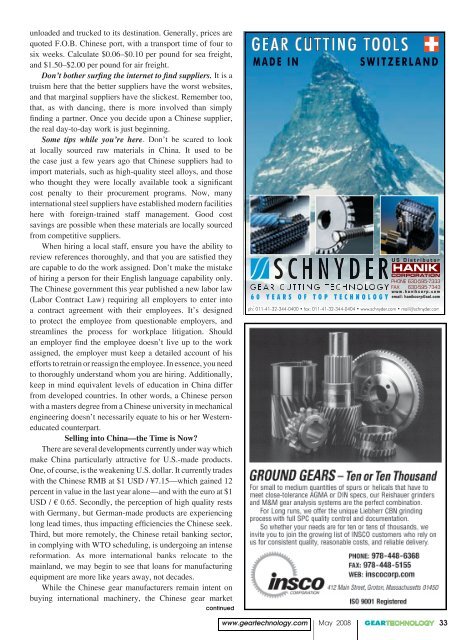 Download PDF - Gear Technology magazine