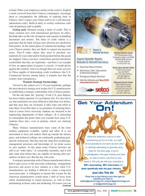 Download PDF - Gear Technology magazine