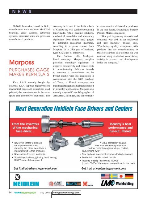 Download PDF - Gear Technology magazine