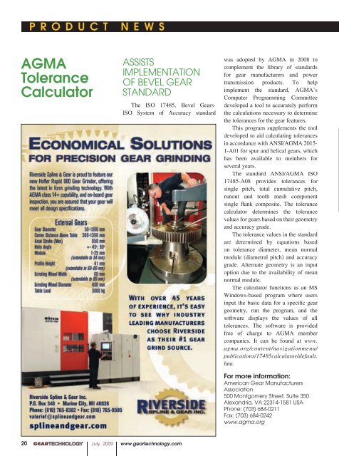 Download - Gear Technology magazine