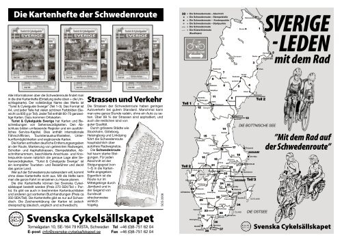 Sverige - leden mit dem rad - Svenska cykelsÃ¤llskapet