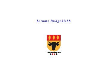 Presentation av Lerums Bridgeklubb - FÃ¶rbundet Svensk Bridge