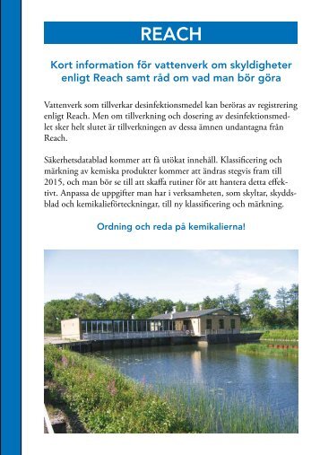 REACH-vattenverk - Svenskt Vatten