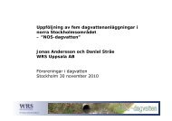 Andersson NOS dagvatten.pdf - Svenskt Vatten