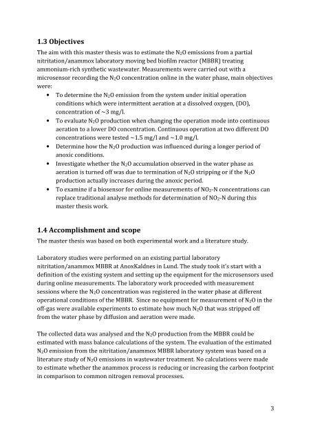 N2O production in a single stage nitritation/anammox MBBR process