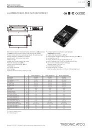 powerCONTROL PCI 20 / 22, PCI 35 / 70, PCI 100 / 150 PRO C011