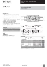 LED modules, converters and systems SIGNAGE Uchain CRYSTAL ...