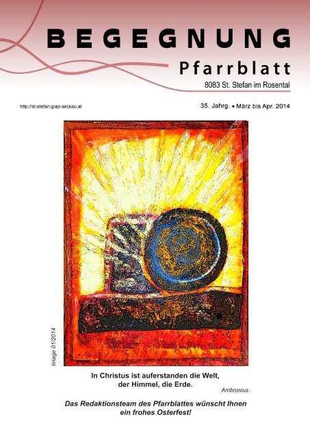 Pfarrblatt März