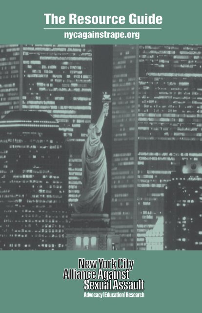 ResGuide.for pdf - The New York City Alliance Against Sexual Assault