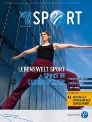 lebenSwelt Sport - Sport in lebenSwelten - SV Gescher 08