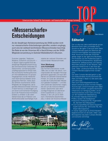 Messerscharfe Entscheidungen (SVGG Top 11/2013)