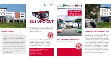 BUS UND GUT - SVHI - Stadtverkehr fÃ¼r Hildesheim