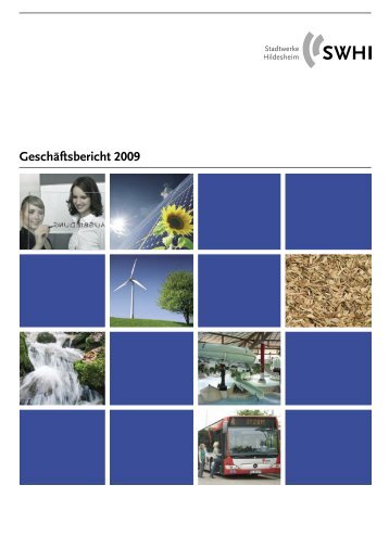 GeschÃ¤ftsbericht 2009 - SVHI - Stadtverkehr fÃ¼r Hildesheim