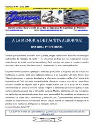 A LA MEMORIA DE JUANITA ALBORNOZ - Sociedad Venezolana ...