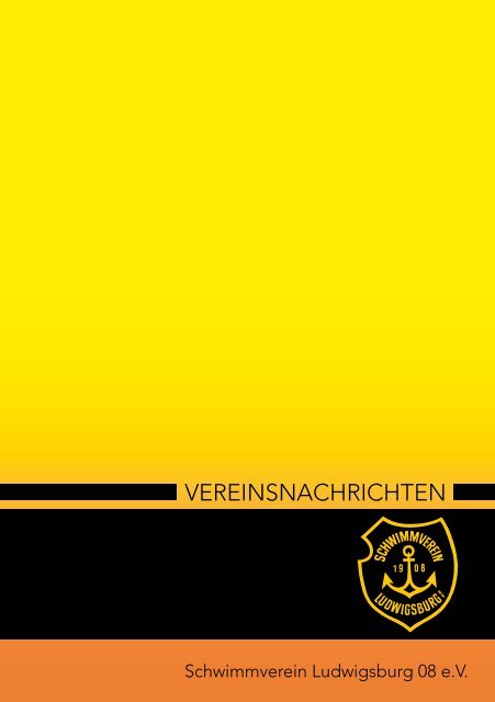 VEREINSNACHRICHTEN - Schwimmverein Ludwigsburg 08 eV