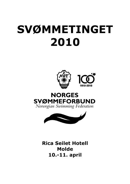 SVÃMMETINGET 2010 - Norges SvÃ¸mmeforbund