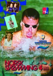 Norsk SvÃ¸mming nr 4 - 2003 - Norges SvÃ¸mmeforbund