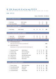 Bezirksmeisterschaft LP 2013 (Bezirk Hellweg) - SV Scharnhorst