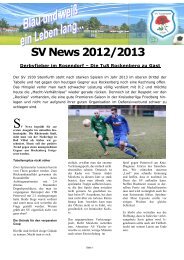 vereinszeitung - 20. Ausgabe.pdf - SV 1930 Steinfurth