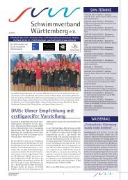 Februar 2013 - Schwimmverband WÃ¼rttemberg e.V.