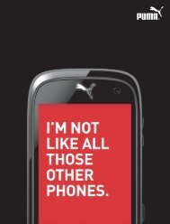 Sagem Puma Phone Manual - Cell Phones Etc.