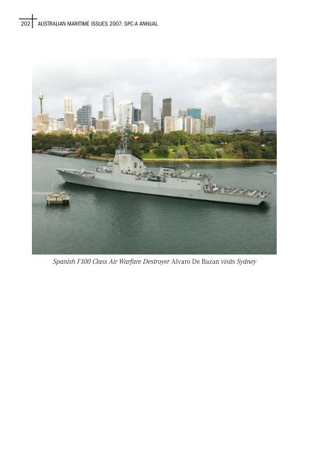 Australian Maritime Issues 2007 - Royal Australian Navy