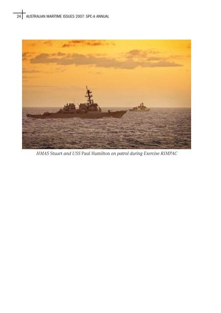 Australian Maritime Issues 2007 - Royal Australian Navy