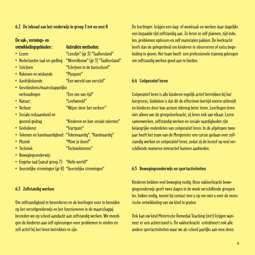 schoolgids/kalender 2008 - 2009 - Onderwijs Consumenten ...