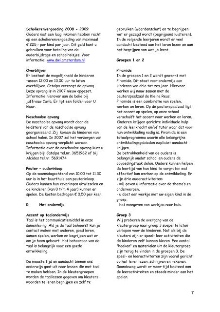 schoolgids_08-09 - Onderwijs Consumenten Organisatie