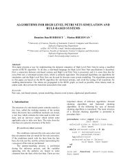algorithms for high level petri nets simulation and rule-based systems