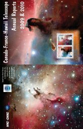 Booklet ready version - Canada France Hawaii Telescope ...