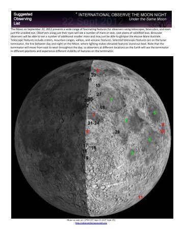 Map of the Moon (pdf)