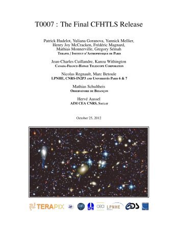 Documentation [PDF] - Canada France Hawaii Telescope ...