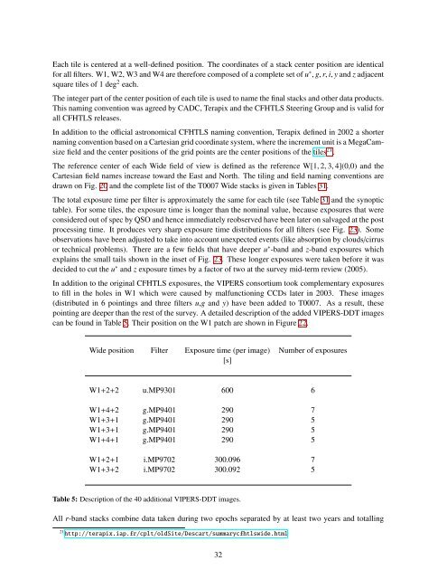 Documentation [PDF] - Canada France Hawaii Telescope ...